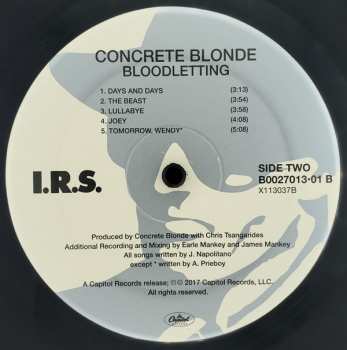 LP Concrete Blonde: Bloodletting