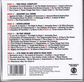 5CD/Box Set Conflict: Statements Of Intent 1988-1994
