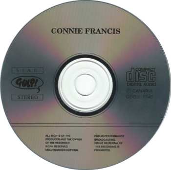 CD Connie Francis: I Successi