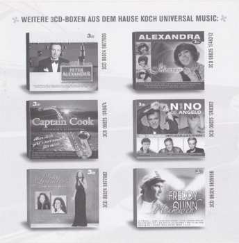 3CD/Box Set Connie Francis: Schöner Fremder Man - Die Hit-Collection