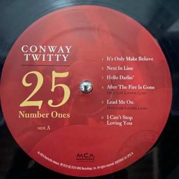 2LP Conway Twitty: 25 Number Ones