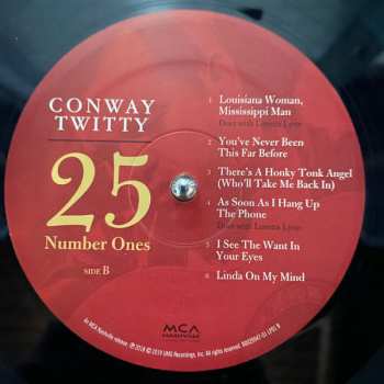 2LP Conway Twitty: 25 Number Ones