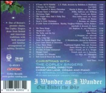 CD Copley Singers: I Wonder As I Wander Out Under The Sky  