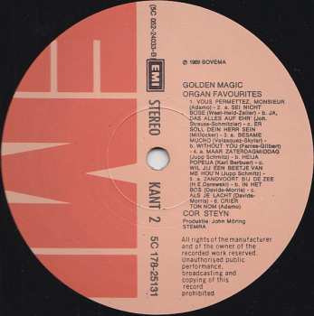 2LP Cor Steyn: Golden Magic Organ Favourites