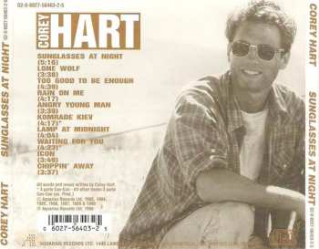 CD Corey Hart: Sunglasses At Night