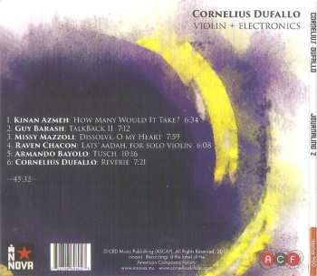 CD Cornelius Dufallo: Journaling 2