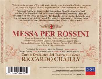 2CD Orchestra Del Teatro Alla Scala: Messa Per Requiem (A Requiem By Verdi And 12 Other Composers In Memory Of Rossini)