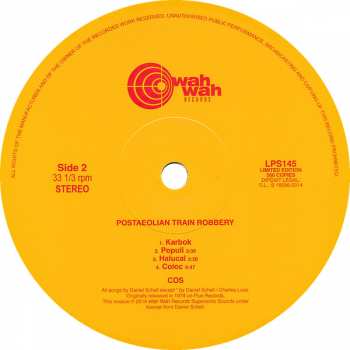 LP Cos: Postaeolian Train Robbery LTD