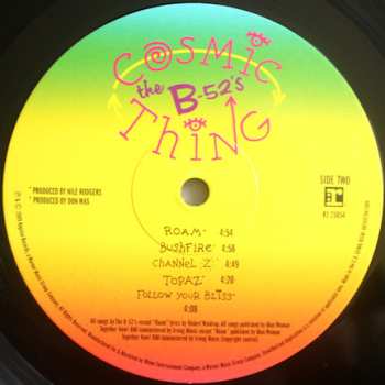 LP The B-52's: Cosmic Thing