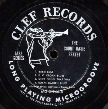 LP Count Basie Sextet: Count Basie Sextet