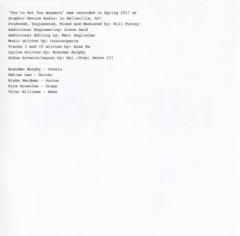 CD Counterparts: You're Not You Anymore