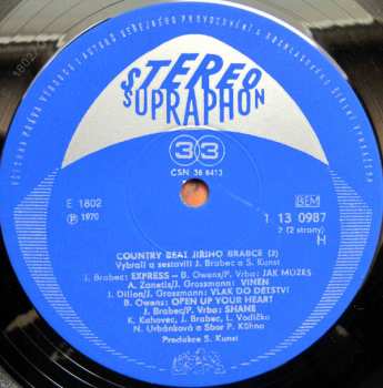 LP Country Beat Jiřího Brabce: Country Beat Jiřího Brabce (2)