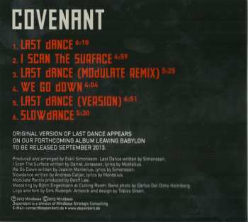CD Covenant: Last Dance LTD