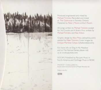 CD Cowboy Junkies: Sing In My Meadow - The Nomad Series, Volume 3