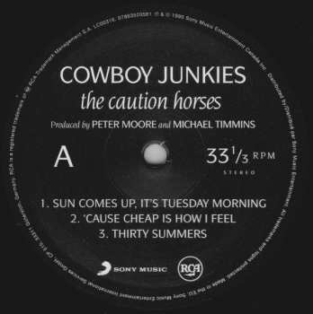 2LP Cowboy Junkies: The Caution Horses