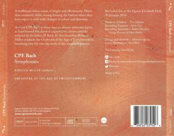 CD Carl Philipp Emanuel Bach: Symphonies