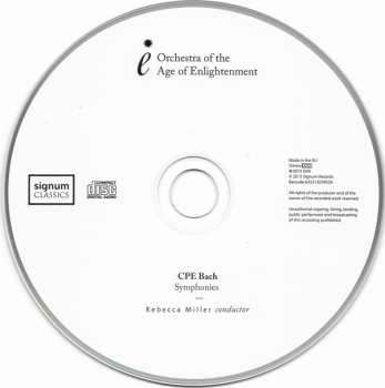 CD Carl Philipp Emanuel Bach: Symphonies