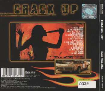 CD Crack Up: Heads Will Roll LTD | NUM | DIGI