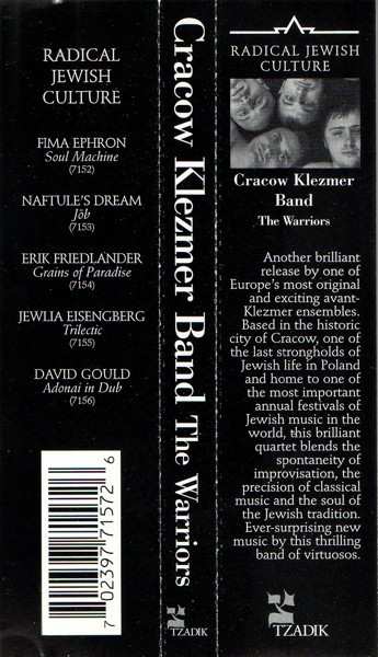 CD Cracow Klezmer Band: The Warriors