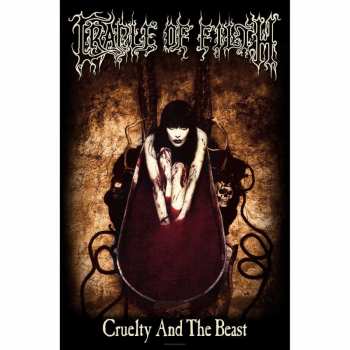 Merch Cradle Of Filth: Textilný plagát Cruelty And The Beast