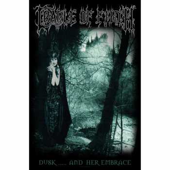 Merch Cradle Of Filth: Textilný plagát Dusk And Her Embrace