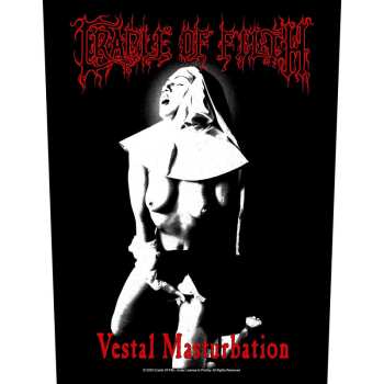 Merch Cradle Of Filth: Nášivka na chrbát Vestal Masturbation