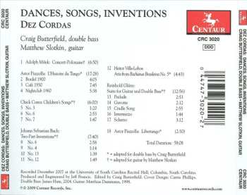 CD Matthew Slotkin: Dez Cordas: Dances, Songs, Inventions