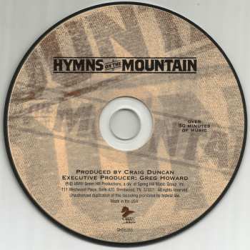 CD Craig Duncan: Hymns On The Mountain