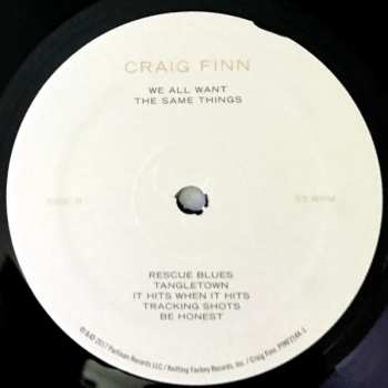 LP Craig Finn: We All Want The Same Things