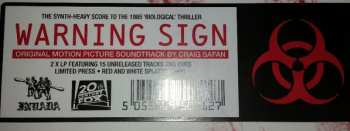 2LP Craig Safan: Warning Sign (Original Motion Picture Soundtrack) LTD | CLR