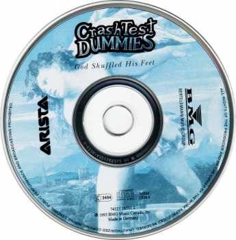 CD Crash Test Dummies: God Shuffled His Feet