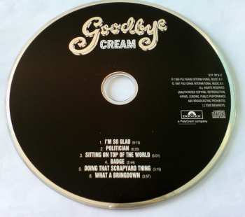 CD Cream: Goodbye