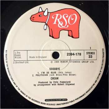 LP Cream: Goodbye