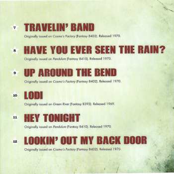 CD Creedence Clearwater Revival: Greatest Hits