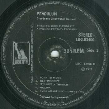 LP Creedence Clearwater Revival: Pendulum