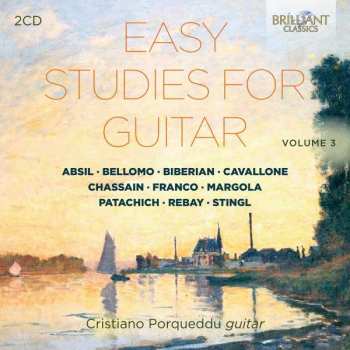 2CD Cristiano Porqueddu: Easy Studies For Guitar, Volume 3