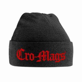 Merch Cro-Mags: Čapica Red Logo Cro-mags