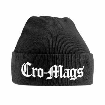 Merch Cro-Mags: Čepice White Logo Cro-mags