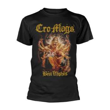 Merch Cro-Mags: Tričko Best Wishes - Gold (megastore Exclusive)