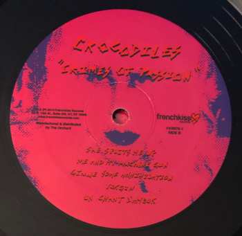 LP Crocodiles: Crimes Of Passion