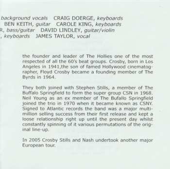 CD Crosby & Nash: Wind On The Water