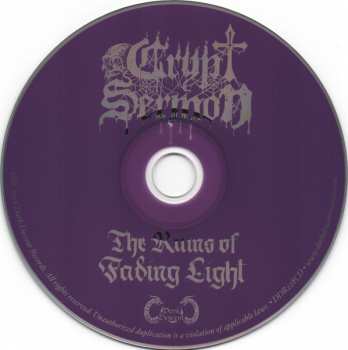 CD Crypt Sermon: The Ruins Of Fading Light