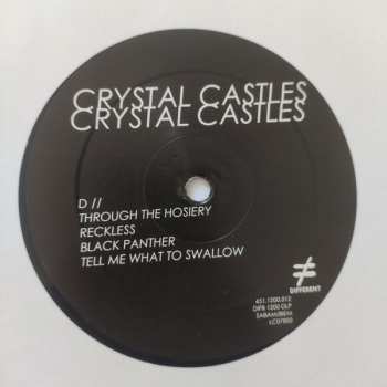 2LP Crystal Castles: Crystal Castles