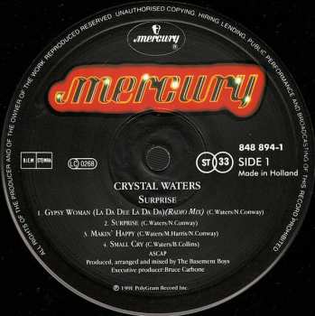 LP Crystal Waters: Surprise
