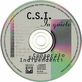 CD C.S.I.: In Quiete