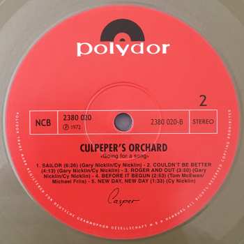 LP Culpeper's Orchard: Going For A Song CLR