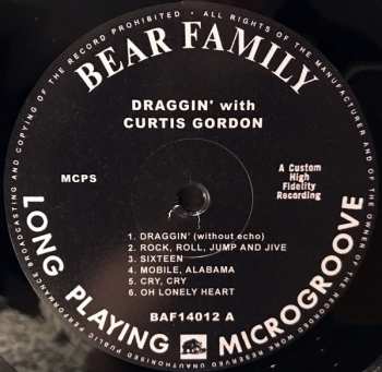 EP Curtis Gordon: Draggin with Curtis Gordon
