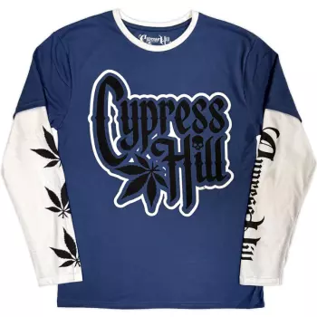 Layered Long Sleeve Tričko Leaf & Logo Cypress Hill