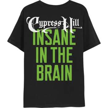 Merch Cypress Hill: Cypress Hill Unisex T-shirt: Insane In The Brain (back Print) (x-large) XL