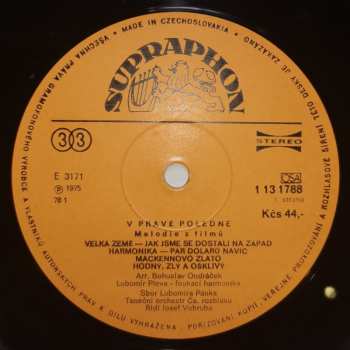 LP Czechoslovak Radio Dance Orchestra: V Pravé Poledne (Melodie Z Filmů)